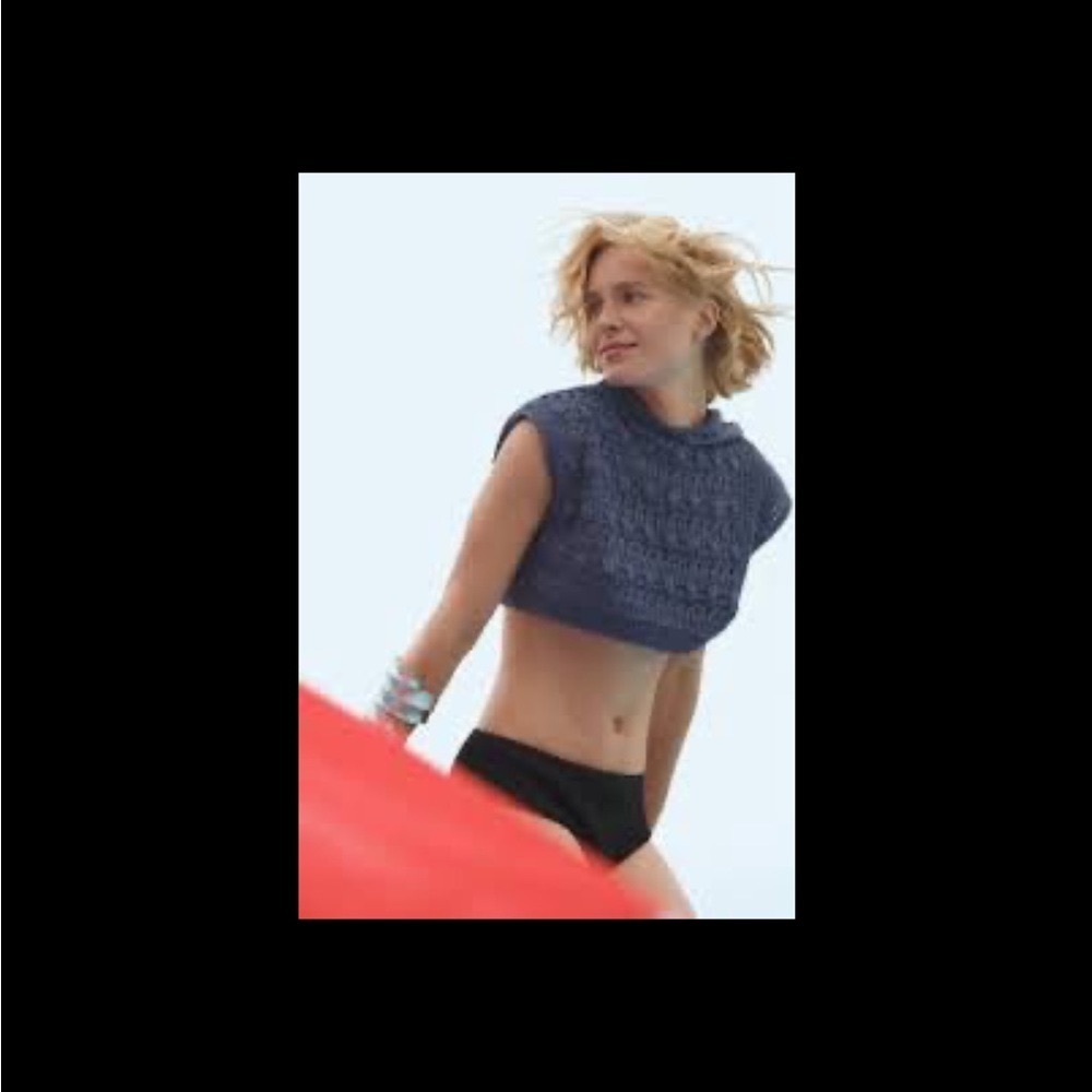Zara Sweater Crop Top